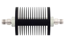 PE7378-10 - 10 dB 固定減衰器、TNC メス 〜 TNC メス、黒色 陽極酸化アルミヒートシンク、25 W、最大 18 GHz