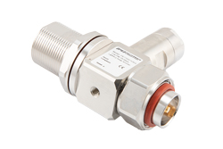 PE73SP1064 - Quarter Wave Stub RF Surge Protector, Type 7/16 DIN M/F, Low PIM, 800 - 2,250MHz