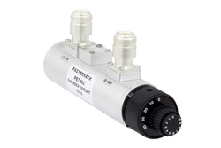 PE7402 - 0 〜 50 dB ダイヤル式ステップ減衰器、N メス 〜 N メス、1 dB ステップ 最大 2 W 、最大 2.7 GHz