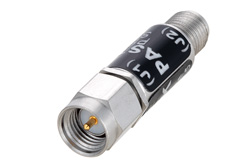 PE80T6004 - トンネルダイオード ゼロバイアスディテクタ、SMA、5 nsec パルス立上時間、ネガティブビデオ出力、+17 dBm max Pin、500 MHz 〜 18 GHz