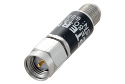 PE80T6015 - トンネルダイオード ゼロバイアスディテクタ、SMA、5 nsec パルス立上時間、ポジティブビデオ出力、+17 dBm max Pin、2 GHz 〜 4 GHz