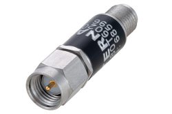 PE80T6020 - トンネルダイオード ゼロバイアスディテクタ、SMA、5 nsec パルス立上時間、ネガティブビデオ出力、+17 dBm max Pin、6 GHz 〜 12 GHz