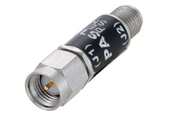 PE80T6022 - トンネルダイオード ゼロバイアスディテクタ、SMA、5 nsec パルス立上時間、ネガティブビデオ出力、+17 dBm max Pin、12 GHz 〜 18 GHz