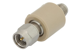 PE8212 - 50 Ω D.C.ブロック SMAプラグからSMAジャック; 10 MHz - 18 GHz