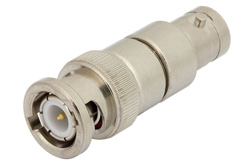 PE8216 - 50 Ω D.C.ブロック BNCプラグからBNCジャック; 10 MHz - 4 GHz