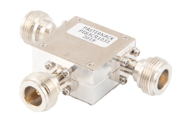PE83CR1031 - High Power Circulator with 18 dB Isolation from 2 GHz to 4 GHz, 100 Watts and N Female