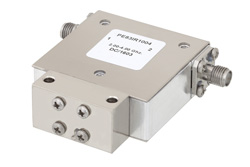 PE83IR1004 - ハイパワーアイソレータ、20 dB アイソレーション、2 GHz 〜 4 GHz、100 W、SMA メス