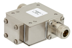 PE8421 - ハイパワーアイソレータ、18 dB アイソレーション、698 MHz 〜 960 MHz、1000 W、N メス