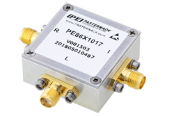 PE86X1017 - ダブルバランスミキサ、動作範囲 10 MHz 〜 1.2 GHz、IF範囲 DC 〜 1.2 GHz、LO パワー +13 dBm、SMA