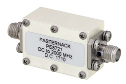 PE8721 - DC 〜 2000 MHz ローパスフィルタ SMA コネクタ