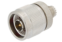 PE9064 - N オス 〜 Mini UHF メス アダプタ