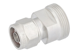 PE91032 - 低PIM N オス 〜 7/16 DIN メス アダプタ、低VSWR