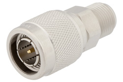 PE91080 - 75 Ω TNC オス 〜 75 Ω F メス アダプタ
