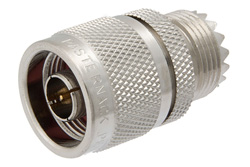 PE9111 - N オス 〜 UHF メス アダプタ