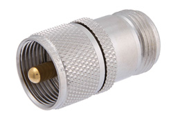 PE9112 - N メス 〜 UHF オス アダプタ