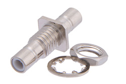 PE9122 - SMB ジャック 〜 SMB ジャック バルクヘッドマウントアダプタ