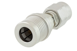 PE91344 - スナップオン QMA オス 〜 SMA オス スナップオンアダプタ