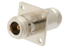 PE9173 - N メス 〜 N メス 4ホールパネルマウントアダプタ