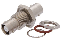 PE9268 - バルクヘッドマウント気密シール MHV メス 〜 MHV メス アダプタ