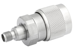 PE9321 - プレシジョン 3.5mm メス 〜 N オス アダプタ