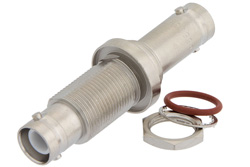 PE9336 - 気密シール SHV ジャック 〜 SHV ジャック バルクヘッドマウントアダプタ