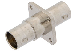 PE9367 - 75 Ω BNC メス 〜 75 Ω BNC メス 4ホールパネルマウントアダプタ