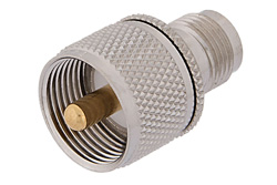 PE9372 - TNC メス 〜 UHF オス アダプタ