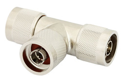 PE9390 - N 「T字」アダプタ、オス-オス-オス