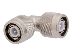 PE9560 - TNC オス 〜 TNC オス 直角アダプタ