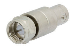 PE9743 - 75 Ω F オス 〜 75 Ω BNC メス アダプタ