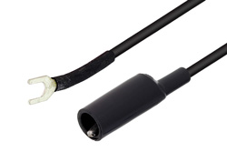 PE9935-18-B - 絶縁Ｕ字端子からワニ口クリップ - 18