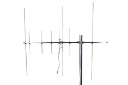 PEANYG1000 - アルミ合金製, Yagi アンテナ, 144 ～ 148 MHz, 300 ～ 450 MHz, 9.5/11.5 dBi, N メス, 垂直偏波, 1 ポート数, 1.5 VSWR