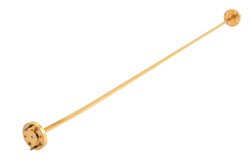 PEW05S000-12 - WR-5 直管導波管セクション 12 インチ長、UG-387/U-Mod 円形フランジ、140 GHz 〜 220 GHz