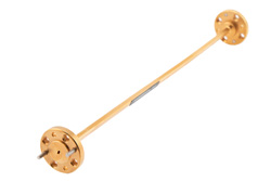 PEW06S000-6 - WR-6 直管導波管セクション 6 インチ長、UG-387/U-Mod 円形フランジ、110 GHz 〜 170 GHz