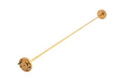 PEW06S000-9 - WR-6 直管導波管セクション 9 インチ長、UG-387/U-Mod 円形フランジ、110 GHz 〜 170 GHz