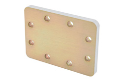 PEW187SP7 - WR-187 導波管 ショートプレート、CPR-187F フランジ、7mm アルミニウム