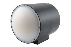 PEWAN1101 - WR-10 Waveguide Gaussian Optics Lens Antenna, 88 GHz to 100 GHz Frequency Range, 40 dBi Gain, UG-387/U-Mod Flange