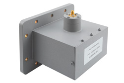 PEWCA1080 - WR-430 UDR22 Flange to SMA Female Waveguide to Coax Adapter Operating from 1.72 GHz to 2.61 GHz