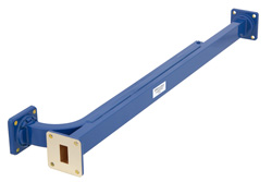 PEWCP1009 - WR-51導波管 20 dB ブロードウォール結合器、スクエアカバーフランジ、E 面 結合ポート、15 GHz 〜 22 GHz、銅合金