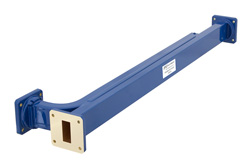 PEWCP1023 - WR-112導波管 10 dB ブロードウォール結合器、UG-51/Uスクエアカバーフランジ、E 面 結合ポート、7.05 GHz 〜 10 GHz、銅合金