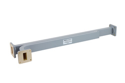 PEWCP1023A - WR-112 導波管 10 dB ブロードウォール 結合器、UG-51/U 方形 フランジ、E-プレーン結合ポート、7.05 GHz 〜 10 GHz、銅合金