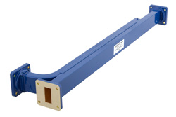 PEWCP1025 - WR-112導波管 30 dB ブロードウォール結合器、UG-51/Uスクエアカバーフランジ、E 面 結合ポート、7.05 GHz 〜 10 GHz、銅合金