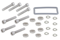 PEWGK1009 - WR-112 導波管ガスケットキット、CPR112 溝付フランジ、非導電