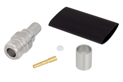 TC-400-NF-X - N メス コネクタ、圧着/はんだ接続、LMR-400、PE-C400