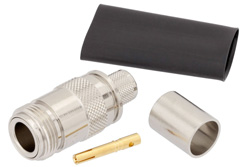 TC-400-NF - N メス コネクタ、圧着/はんだ接続、LMR-400、PE-C400