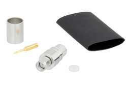 TC-400-SM-X - SMA オス コネクタ、圧着/はんだ接続、LMR-400、PE-C400