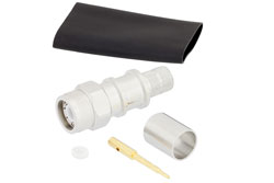 TC-400-TM-X - TNC オス コネクタ、圧着/はんだ接続、LMR-400、PE-C400