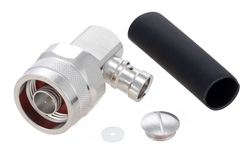 TC-SPP250-NM-RA-LP - N オス直角 低 PIM コネクタ、はんだ接続、SPP-250-LLPL