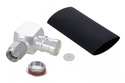 TC-SPP250-SM-RA-LP - SMA オス直角 低 PIM コネクタ、はんだ接続、SPP-250-LLPL