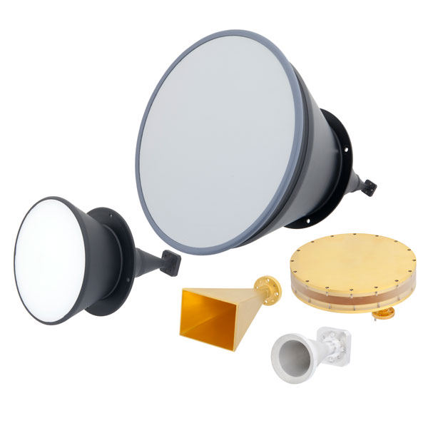 Pasternack 60 GHz WR-15 Waveguide Antennas